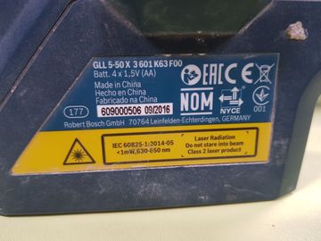 Б/у Лазерный нивелир Bosch gll 5-50x 01-200854465
