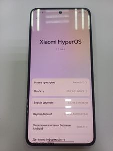 Б/в Мобільний телефон Xiaomi 14t 12/512gb 01-200859256