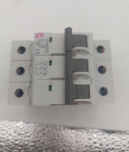 Б/у Модульный автоматический выключатель Eti etimat 6 3p 16а c 6ка 01-200868112