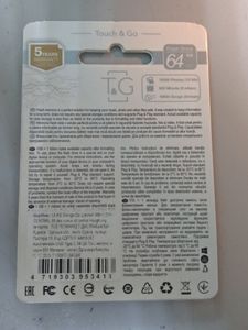 Б/у Флешка T&G 64gb 2in1 01-200871249
