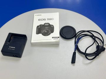 Б/у Фотоаппарат Canon eos 700d + efs 18-55mm macro 0.25m/0.8ft 01-200871964