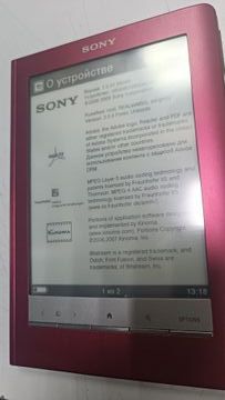 Б/в Електронна книга Sony prs-600 01-200876282