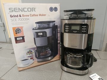 Б/в Кавоварка крапельна Sencor sce 7000bk 01-200874066