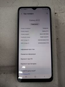 Б/у Мобільний телефон Samsung galaxy a12 4/64gb 01-200890673
