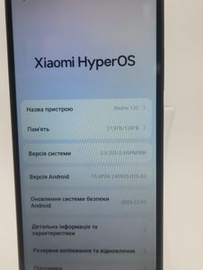 Б/в Мобільний телефон Xiaomi redmi 13c 4g 4/128gb 01-200891632