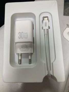 Б/в Мережевий зарядний пристрій Xo l148 + type c 01-200893829