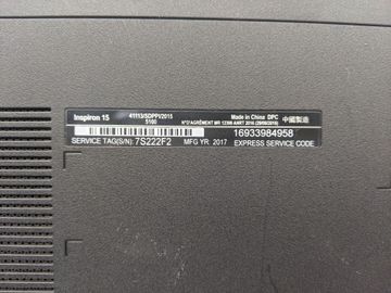 Б/в Ноутбук Dell 15/pentium n3710 ddr3/4gb ddr3/hdd 500 gb/ssd *відсутній/*інтегрована 01-200862676