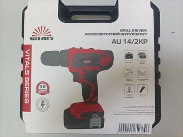Б/в Дриль-шурупокрут акумуляторний Vitals au 14/2kp 16-000275978