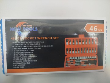 Б/в Набір автоінструментів New Tools 46 шт 16-000273379