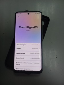 Б/в Мобільний телефон Xiaomi redmi note 12 8/256gb 01-200930196