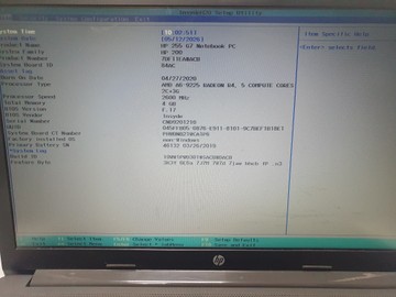 Б/в Ноутбук Hp 15/amd a6 9225 ddr4/4gb ddr4/hdd 500 gb/ssd *відсутній/*інтегрована 01-200947304