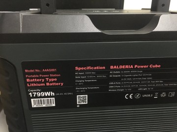 Б/в Зарядна станція Balderia power cube pps2000/2000w 01-200956537