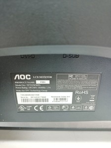 Б/в Монітор Aoc tft22w90ps 01-201001850
