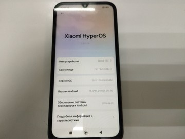 Б/в Мобільний телефон Xiaomi redmi 15c 4g 4/128gb 01-201030434
