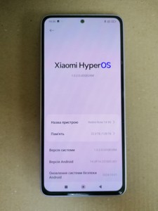 Б/в Мобільний телефон Xiaomi redmi note 14 5g 6/128gb 01-201063968