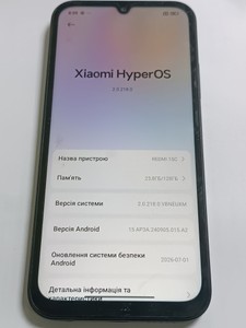 Б/в Мобільний телефон Xiaomi redmi 15c 4g 4/128gb 01-201096977