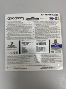 Б/у Ssd накопитель Goodram cx400 gen.2 256 gb 01-201146944