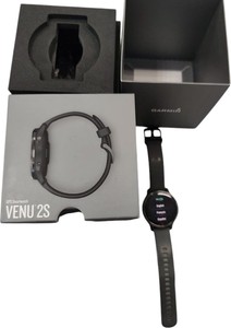 Б/у Смарт-часы Garmin venu 2s stainless steel bezel with mist case and silicone 01-201131764