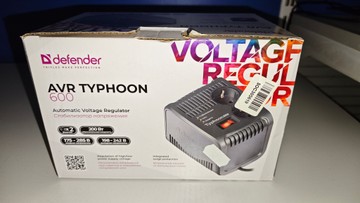 Б/в Стабілізатор напруги Defender avr typhoon 600 01-201159498