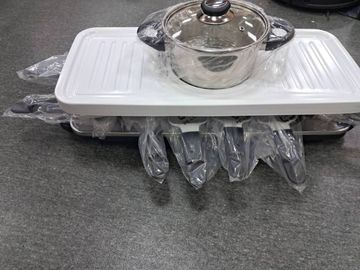 16-000239540: Gourmetmaxx raclette and fondue set