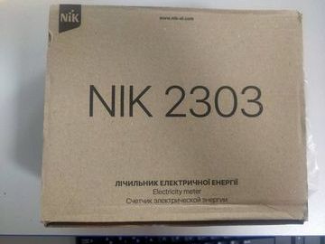 Б/у Електролічильник багатотарифний Nik 2303 ар3т.1800.мс.11 01-200510437