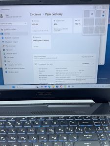 01-200593322: Asus 15/ryzen 7 7435hs ddr5/16gb ddr5/hdd *відсутній/ssd 512 gb/geforce rtx3050 4gb
