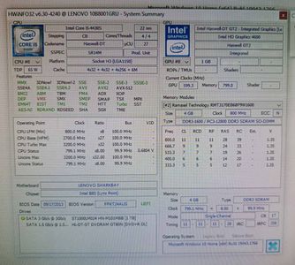 Б/в Моноблок Lenovo 21.5/core i5-4430s @2.70ghz/ram 4 gb/hdd 1tb/video integral 01-200806512