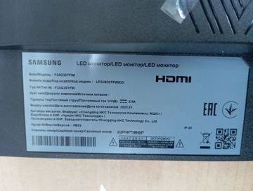 Б/в Монітор Samsung f24g35tfw 01-200817344