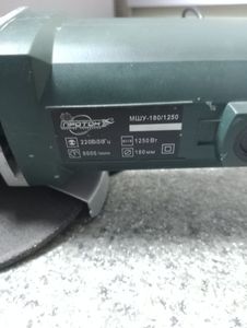 Б/у Угловая шлифмашина Протон мшу-180/1250 01-200828209