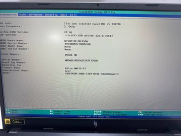 Б/в Ноутбук Acer 15/core i5-13420h ddr5/16gb ddr5/ssd 800 gb/geforce rtx4060 8gb 01-200825616