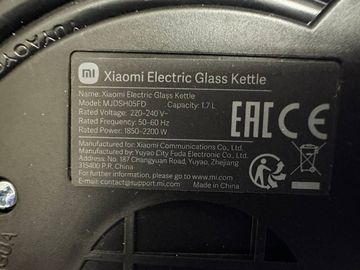 Б/в Електрочайник Xiaomi electric glass kettle 18-000093491