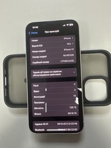Б/у Мобильный телефон Apple iphone 13 128gb 01-200833680