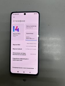 Б/в Мобільний телефон Xiaomi redmi note 13 4g 8/512gb 01-200847254