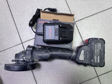 Б/в Кутова шліфмашина Dnipro-M dga-201bc ultra 1акб 8ah зп 01-200849250