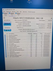 Б/в Hdd внутрішній Hitachi 500gb hds721050dle630 01-200875090