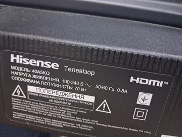 Б/в Телевізор Hisense 40a5kq 01-200883796