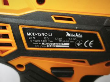 Б/в Шурупокрут M?Chtz mcd-12nc-li 01-200897926
