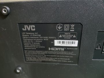 Б/у Телевизор Jvc lt-32mu238 01-200902101