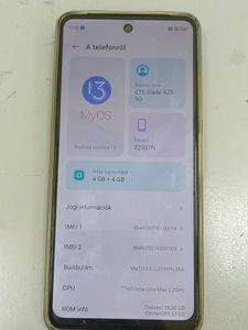 Б/в Мобільний телефон Zte blade a75 4/128gb 01-200904188