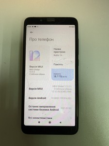 Б/в Мобільний телефон Xiaomi redmi 7a 2/32gb 01-200945643