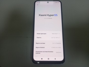 Б/в Мобільний телефон Xiaomi redmi note 11 6/128gb 01-200945872