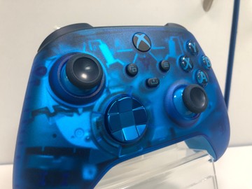 Б/в Геймпад Microsoft xbox series x/s wireless controller sky cipher special edition 01-200977200