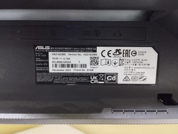Б/в Монітор Asus rog strix xg27acmg 01-200982253