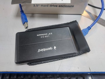 Б/у Внешний накопитель Gembird hdd 2.5'' usb 3.0 01-201001253