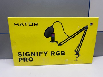 Б/у Микрофон Hator signify rgb pro 01-201002035