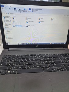 Б/у Ноутбук Hp 15/core i3 7020u ddr3/8gb ddr3/hdd 200 gb/ssd *відсутній/*інтегрована 01-201012569