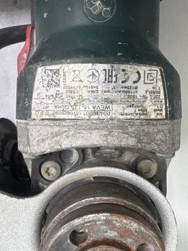 Б/в Кутова шліфмашина Metabo weva 15-125 quick 01-201018185