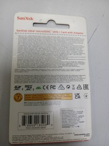 Б/в Карта пам'яті microsd Sandisk 64gb microsdhc uhs-i ultra sdsqunr-064g-gn3mn 01-201027180