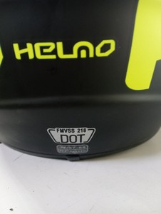 Б/в Шолом Helmo dot fmvss 218 01-201030010