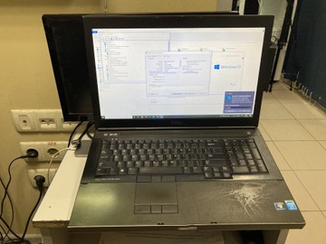 Б/в Ноутбук 17,3 Dell core i7 4800mq ddr3/16gb ddr3/ssd 480/256/128gb/quadro k4100m 4gb 01-201031956